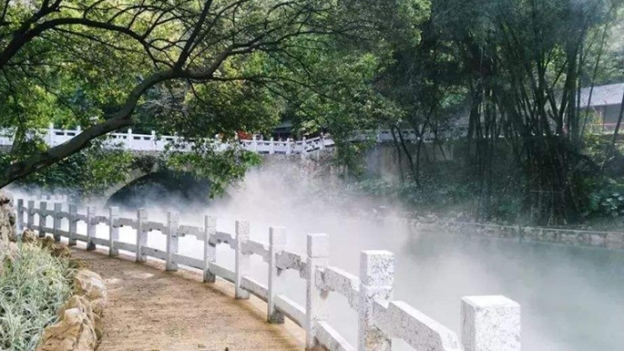 炎炎夏日，有你超甜！泰鼎高壓微霧加濕機在園林景觀中的應用案例